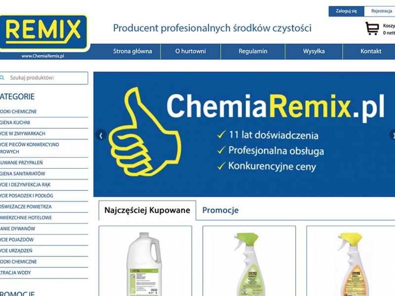 Sklep internetowy Chemiaremix