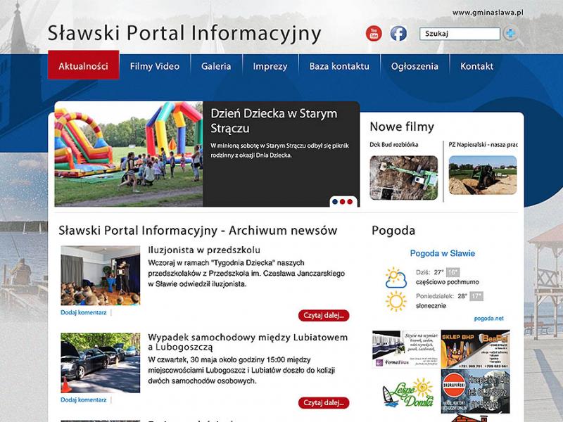 Portal Gminaslawa.pl